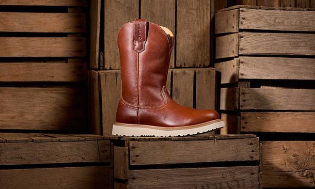 jordan davis wolverine boot on creates