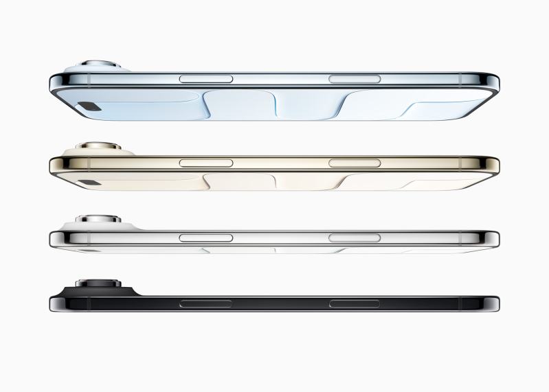 Side view of iPhone Air