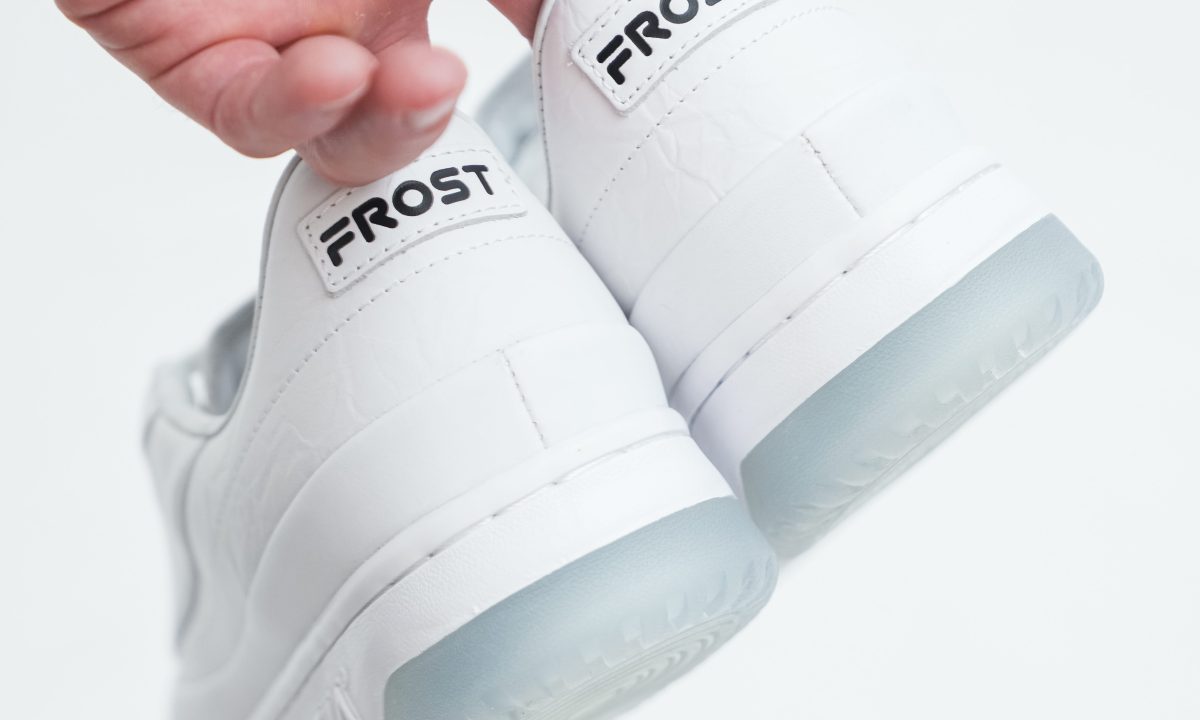 back of frost x j-frost sneaker