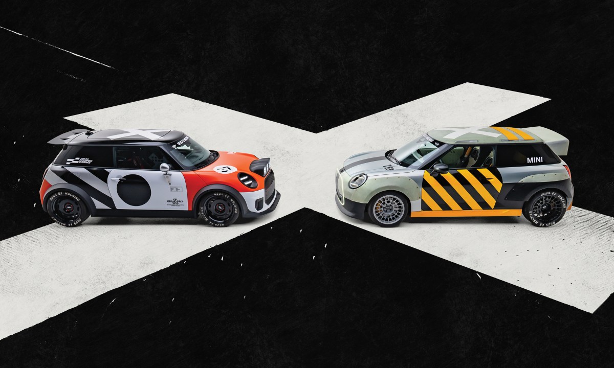 The Mini + Deus Ex Machina Collab Vehicles