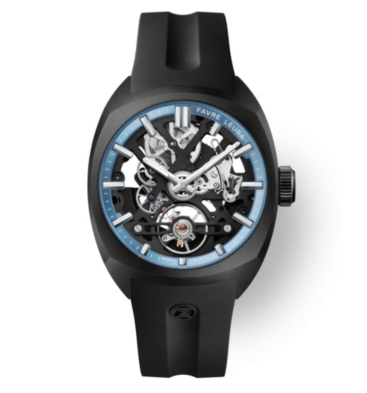 Favre Leuba Chief Skeleton watches, in black