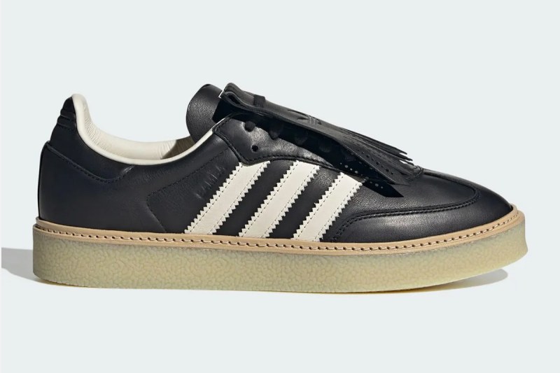 black adidas samba lux