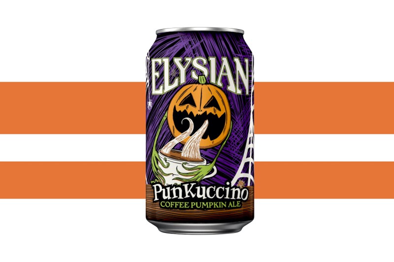 Elysian Punkuccino Coffee Pumpkin Ale.