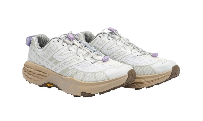 Hoka tan beige sneaker