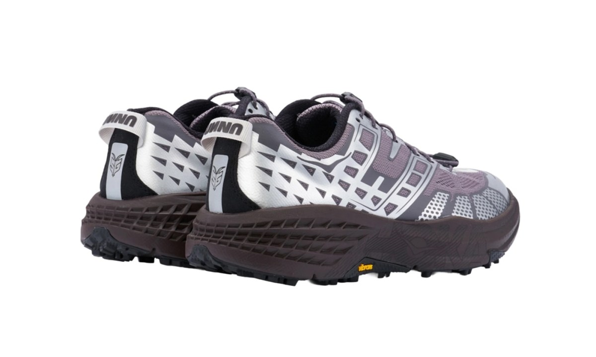 back of hoka sneaker